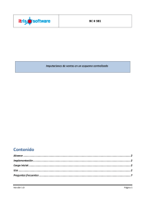 Imputaciones de ventas en un esquema centralizado