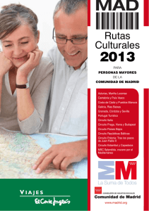 Rutas Culturales - Comunidad de Madrid