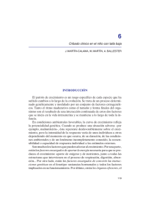 6. Cribado clínico en el niño con talla baja (Dres. J. MARTÍN