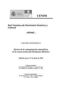 cenim - Red Tematica de Patrimonio Historico y Cultural