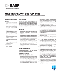 MASTERFLOW® 648 CP Plus