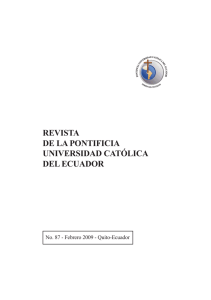 Revista 87 - Pontificia Universidad Católica del Ecuador