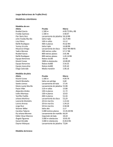 Listado completo de los medallistas colombianos, aquí.