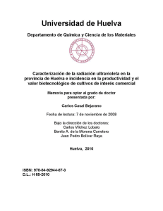 Tésis doctoral - Universidad de Huelva