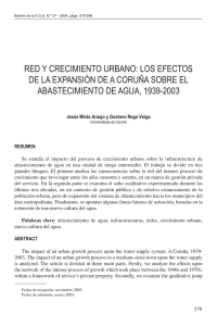 Red y crecimiento urbano - Boletín de la Asociación de Geógrafos