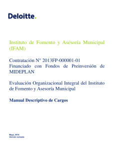 Instituto de Fomento y Asesoría Municipal (IFAM)