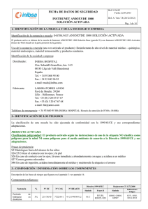 ficha de datos de seguridad instrunet anioxyde 1000 solución activada