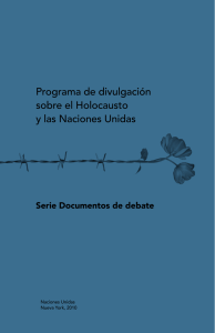 Programa de divulgación sobre el Holocausto y las Naciones Unidas