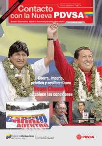 Boletín Informativo sobre la industria petrolera venezolana