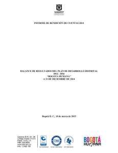 Informe Rendicion de Cuentas 2014