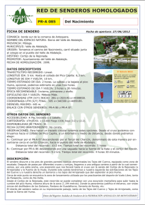descargar folleto - Federación Andaluza de Montañismo