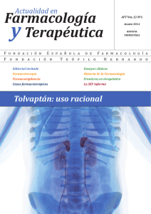 Actualidad en Farmacología y Terapéutica. Vol. 12, nº 1, 2014