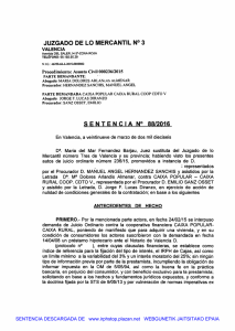 Nueva sentencia de nulidad de IRPH en Valencia
