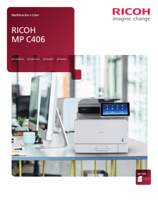Ricoh MP C406 Brochure Hi