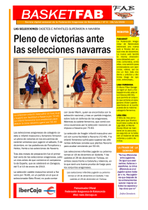 revista 5 - Federación Aragonesa de Baloncesto