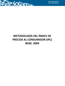 metodología del índice de precios al consumidor (ipc)