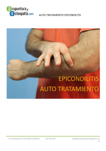 auto tratamiento epicondilitis
