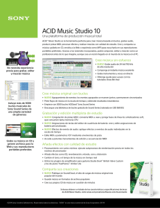 ACID Music Studio 10 - CNET Content Solutions