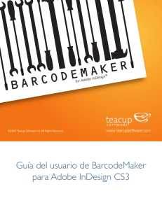 Guía del usuario de BarcodeMaker para Adobe