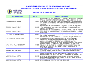 Agosto - Comisión Estatal de Derechos Humanos de Nuevo León