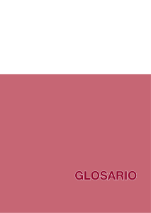 Glosario - Consejo Económico y Social del Principado de Asturias