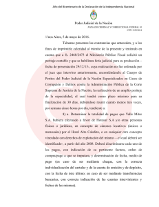 Poder Judicial de la Nación ///nos Aires, 5 de mayo de 2016