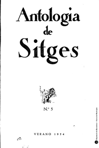 Antologia de Sitges
