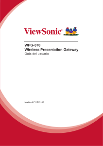 WPG-370 User Guide