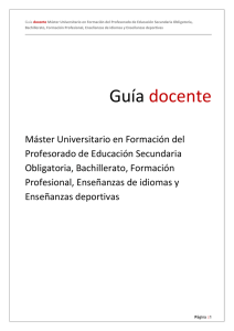Guía docente - Universidad Europea de Madrid