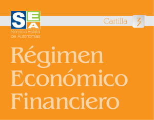 Régimen Económico Financiero.