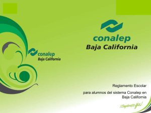 Diapositiva 1 - Conalep Baja California