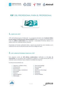 p2p: del profesional para el profesional