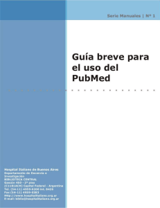 Guía breve para el uso de PubMed