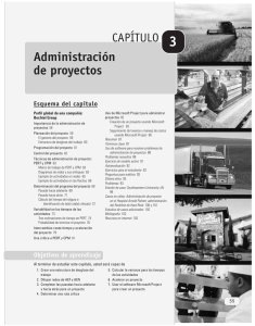Administración de proyectos Administración de proyectos
