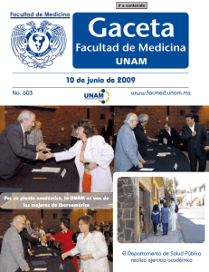 Ir a contenido - Facultad de Medicina UNAM