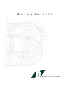 Memoria y Cuenta 2014 - Asociación Bancaria de Venezuela