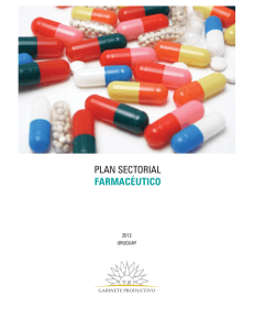 plan sectorial farmacéutico - Dirección Nacional de Energía