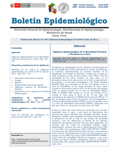 Boletin 27 - Dirección General de Epidemiología