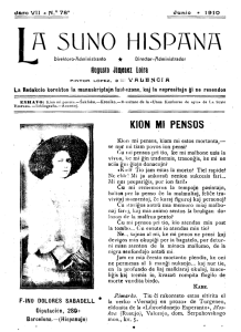 r suno hispana - Federación Española de Esperanto