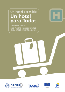 Descarcar folleto de "Un Hotel Accesible" en PDF
