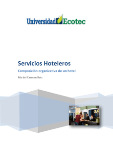 Servicios Hoteleros - Ecomundo Centro de Estudios