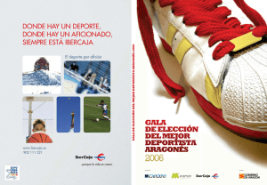 Revista Oficial Gala del Deporte Aragonés 2006