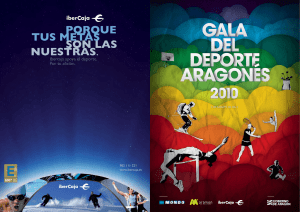 Revista Oficial Gala del Deporte Aragonés 2010