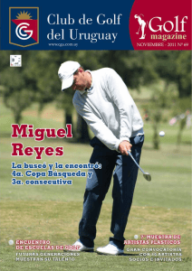 Edición 69 - Club de Golf del Uruguay