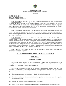 DECRETO 277 - Fiscalía General de la República de Cuba