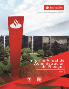 Informe Anual de Administración de Riesgos 2015