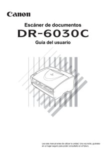 DR-6030C Guía del usuario