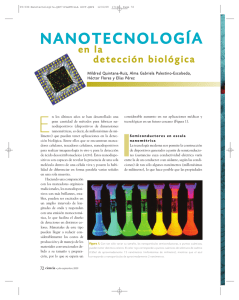 Nanotecnología en la detección biológica