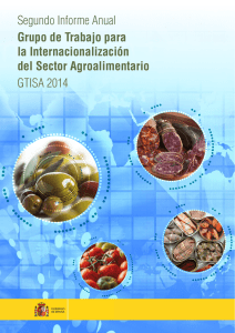Informe GTISA 2014 - Ministerio de Agricultura, Alimentación y