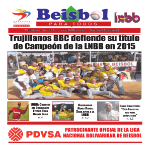 Trujillanos BBC defiende su título de Campeón de la LNBB en 2015